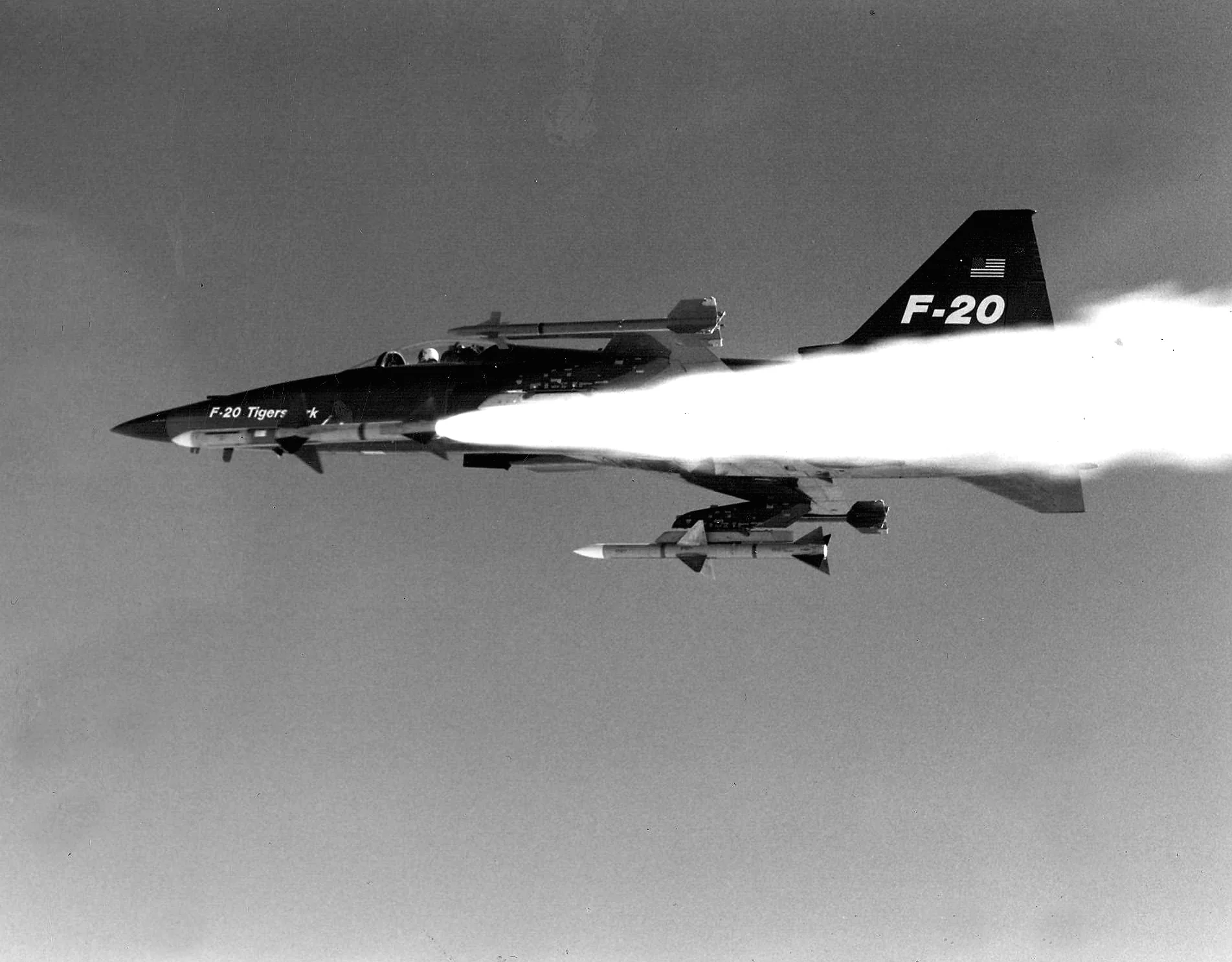 Representative view of Northrop F-20 Tigershark.