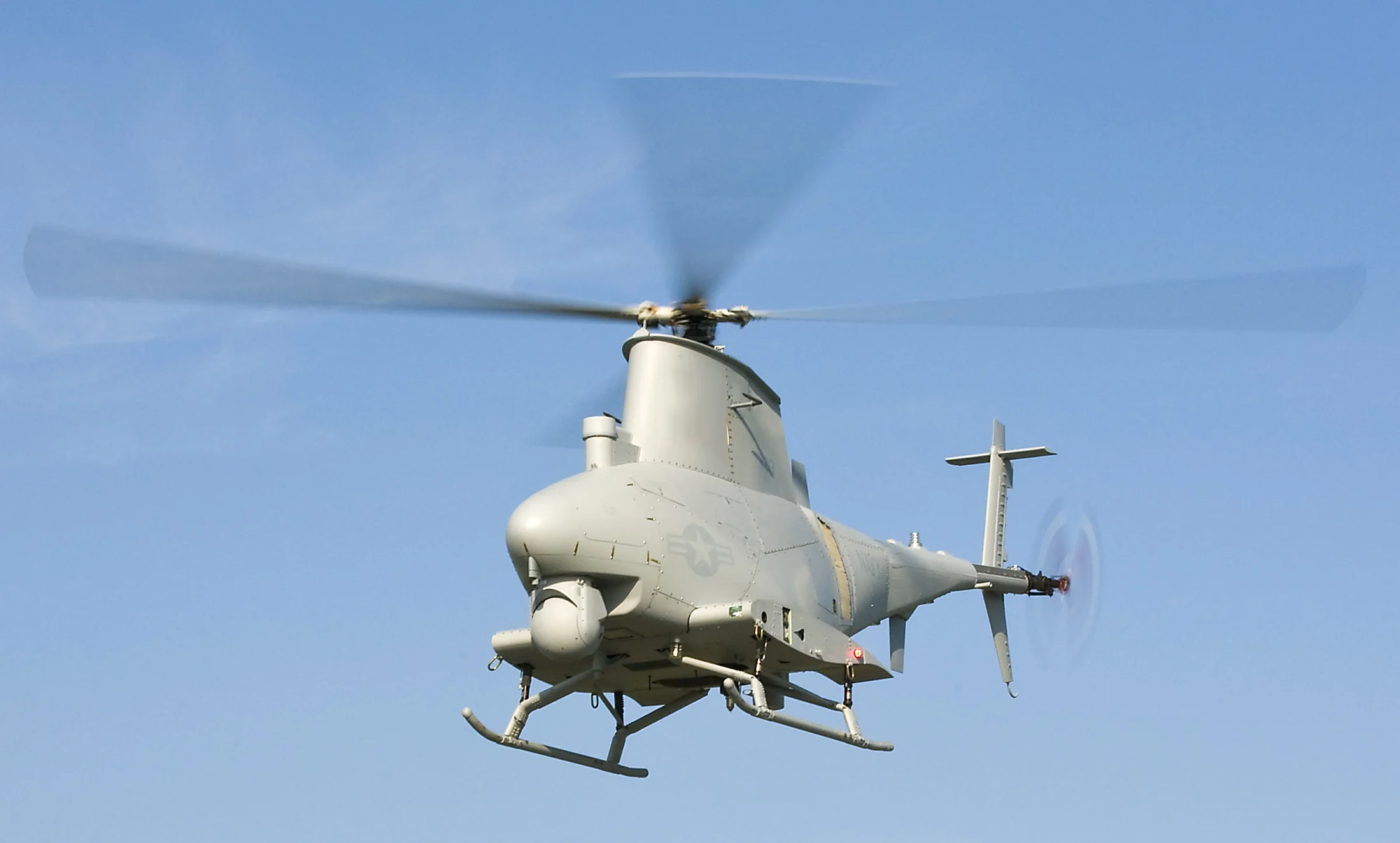 Representative view of Northrop Grumman MQ-8 Fire Scout.