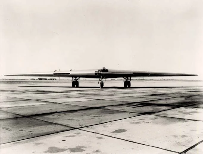 Representative view of Northrop YB-49.