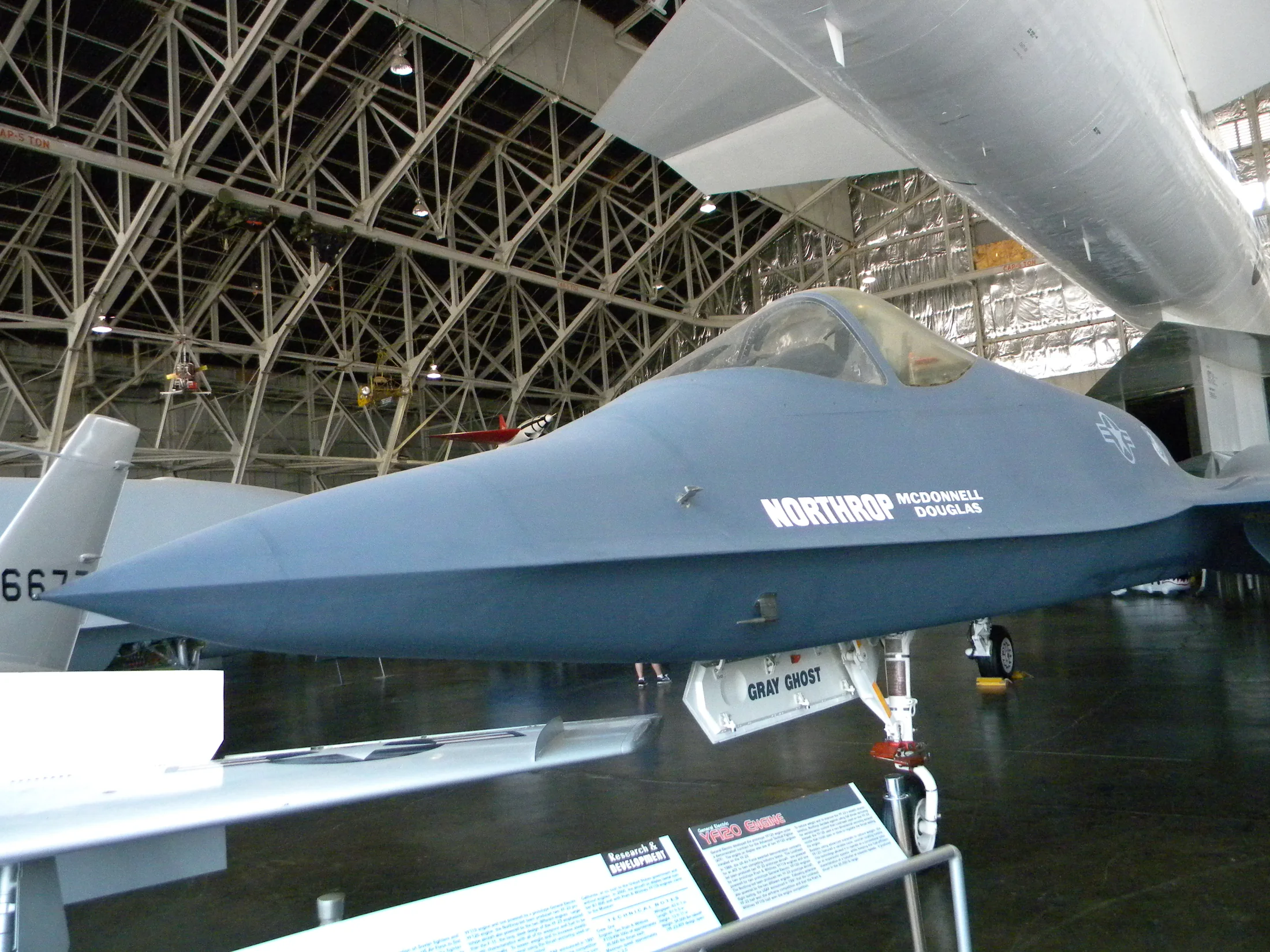 Representative view of Northrop YF-23 Black Widow II.