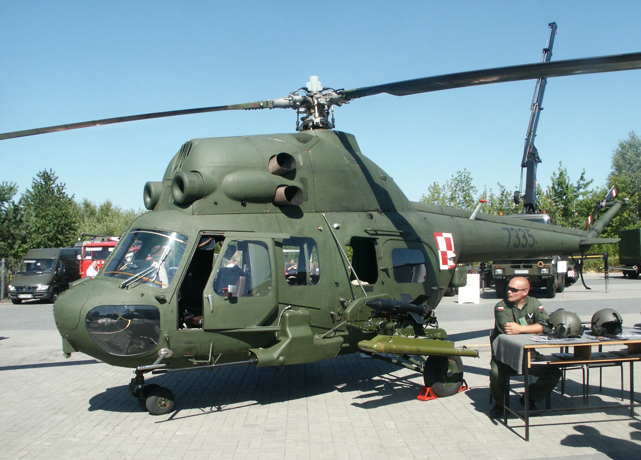 Representative view of PZL Mi-2 armed family.