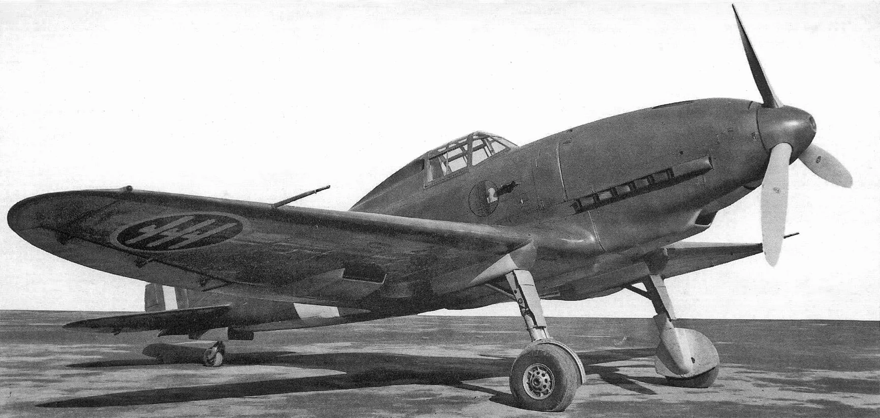 Representative view of Reggiane Re.2001.