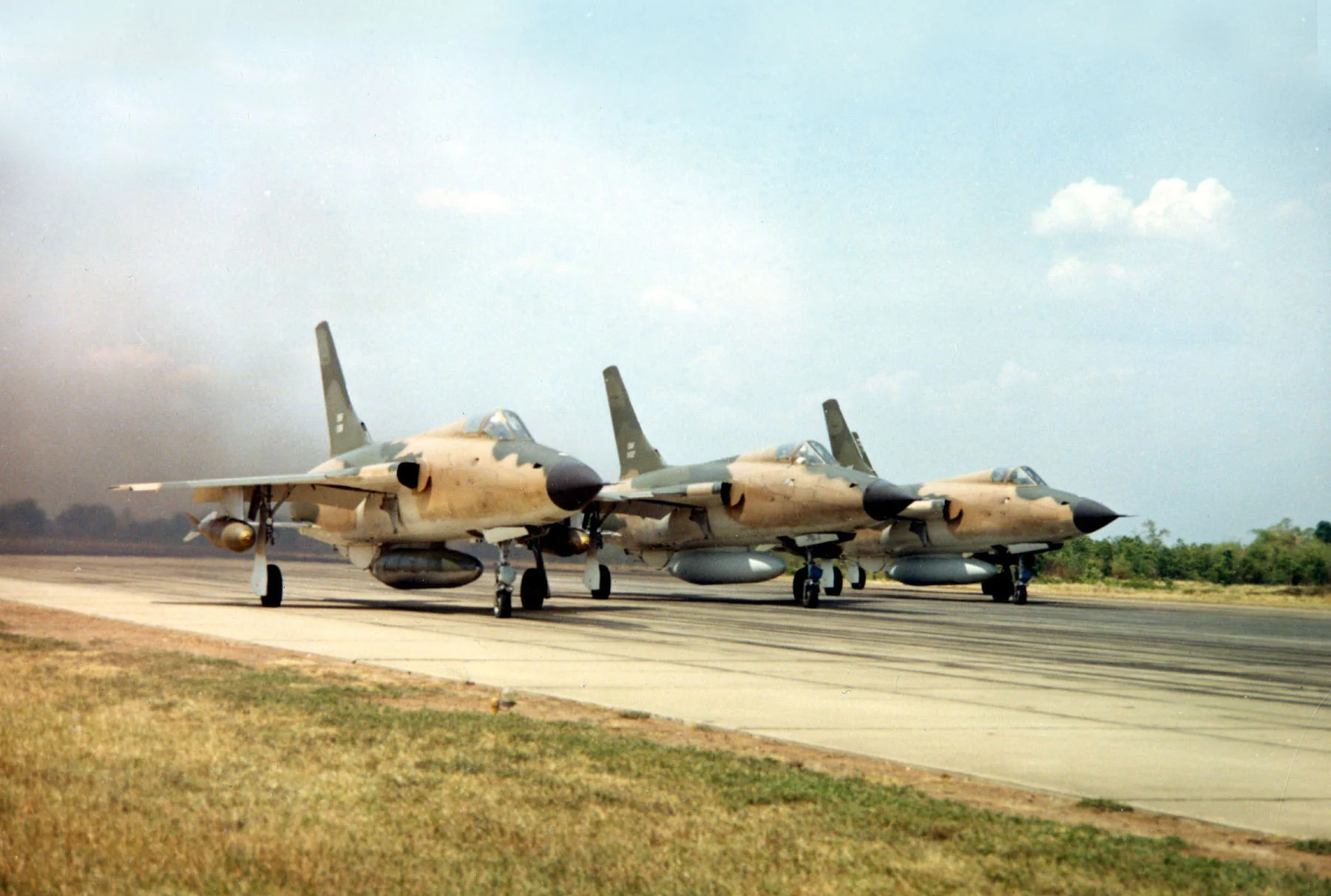 Representative view of Republic F-105 Thunderchief.