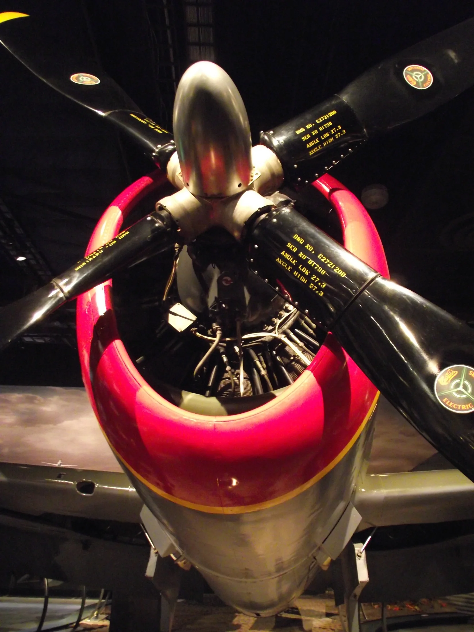 Representative view of Republic P-47 Thunderbolt.