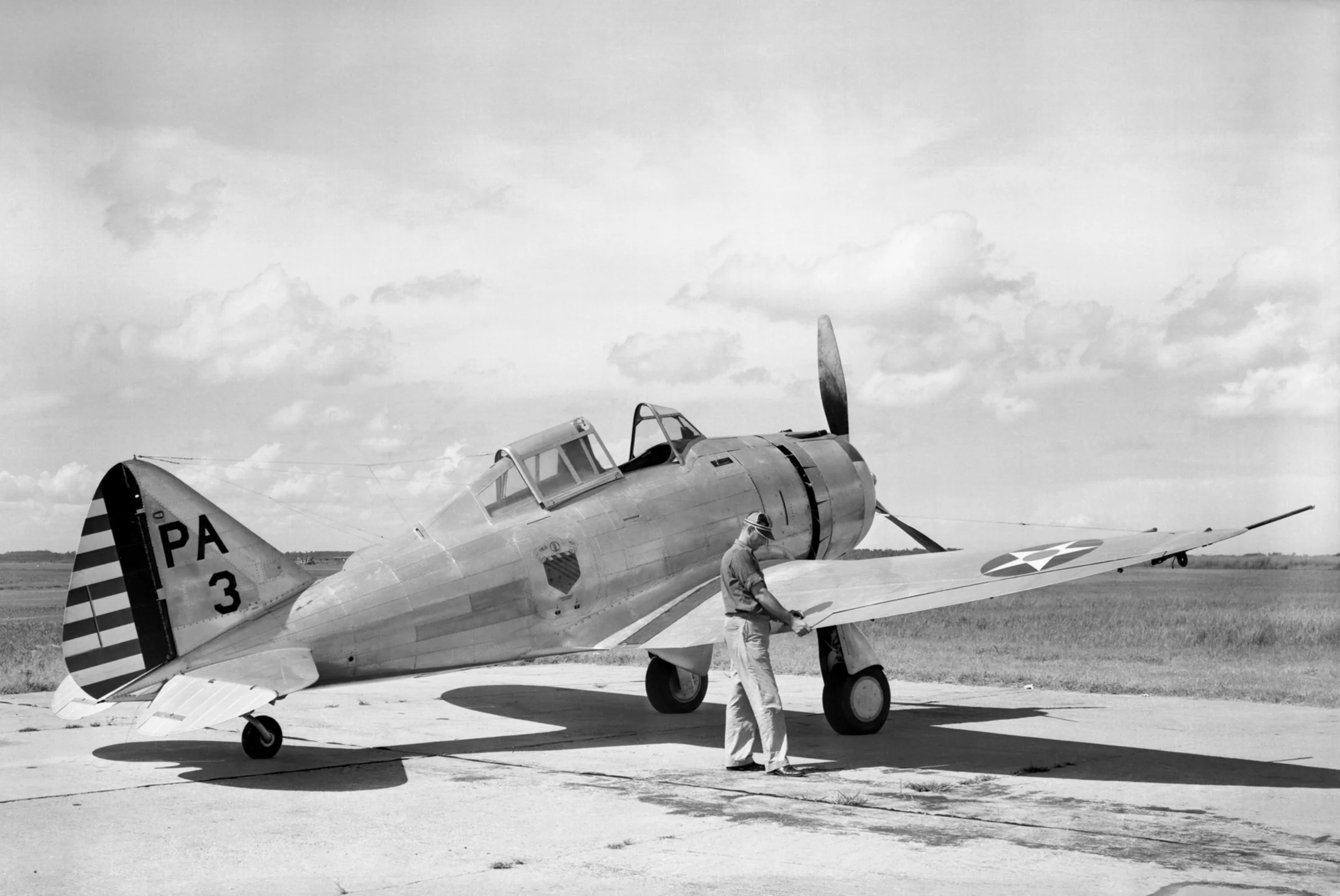 Representative view of Seversky P-35.