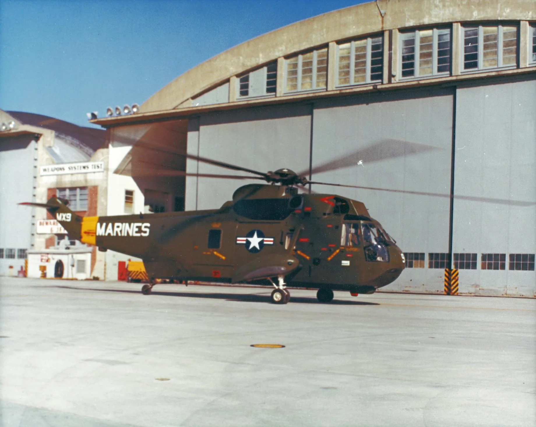 Representative view of Sikorsky SH-3 Sea King.
