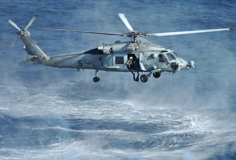 Representative view of Sikorsky SH-60 Seahawk.