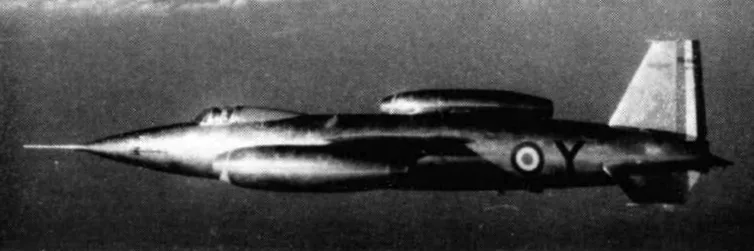 Representative view of SNCASO SO.9050 Trident.