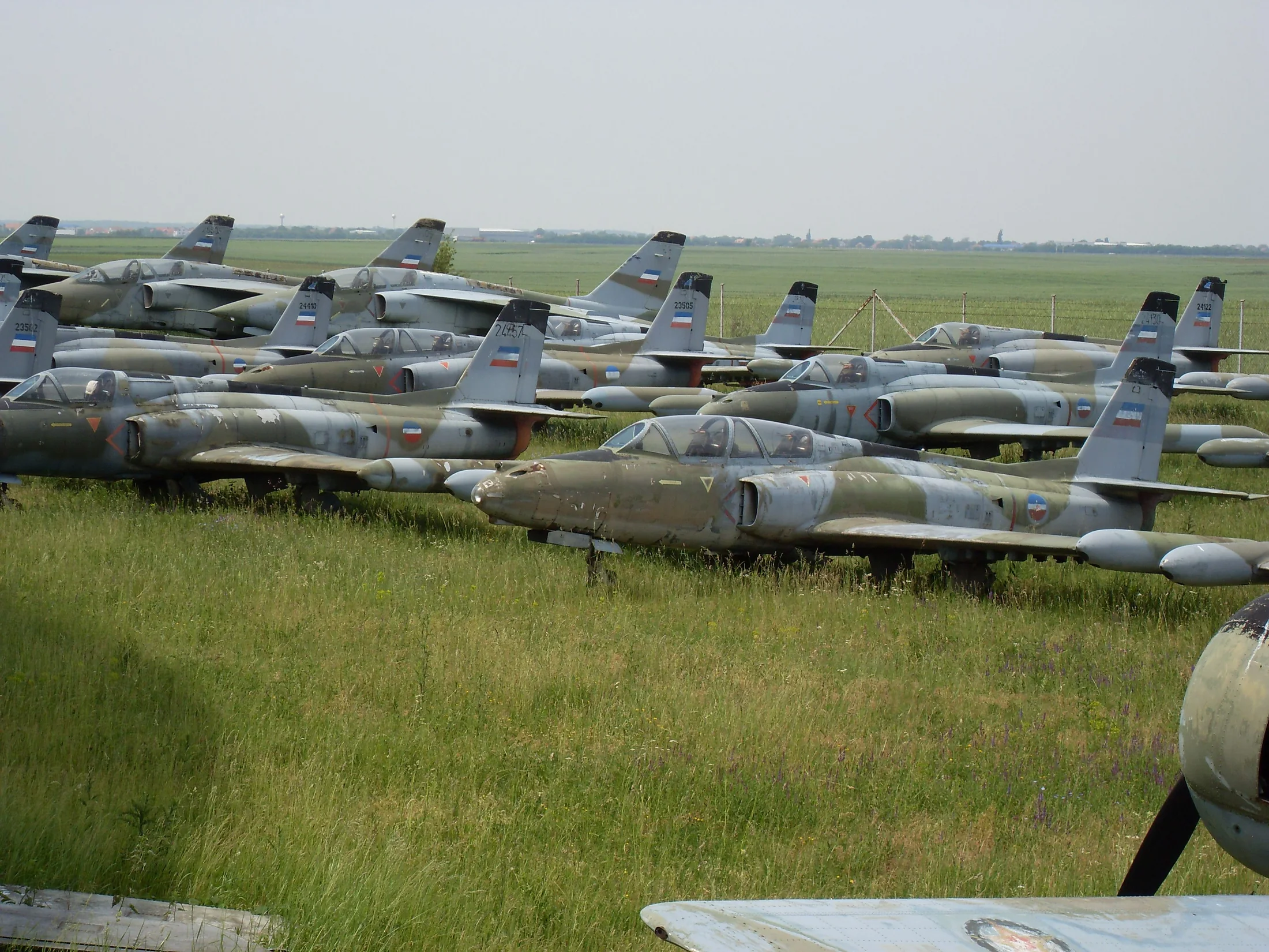 Representative view of Soko J-21 Jastreb.