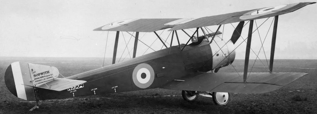 Representative view of Sopwith 1½ Strutter.