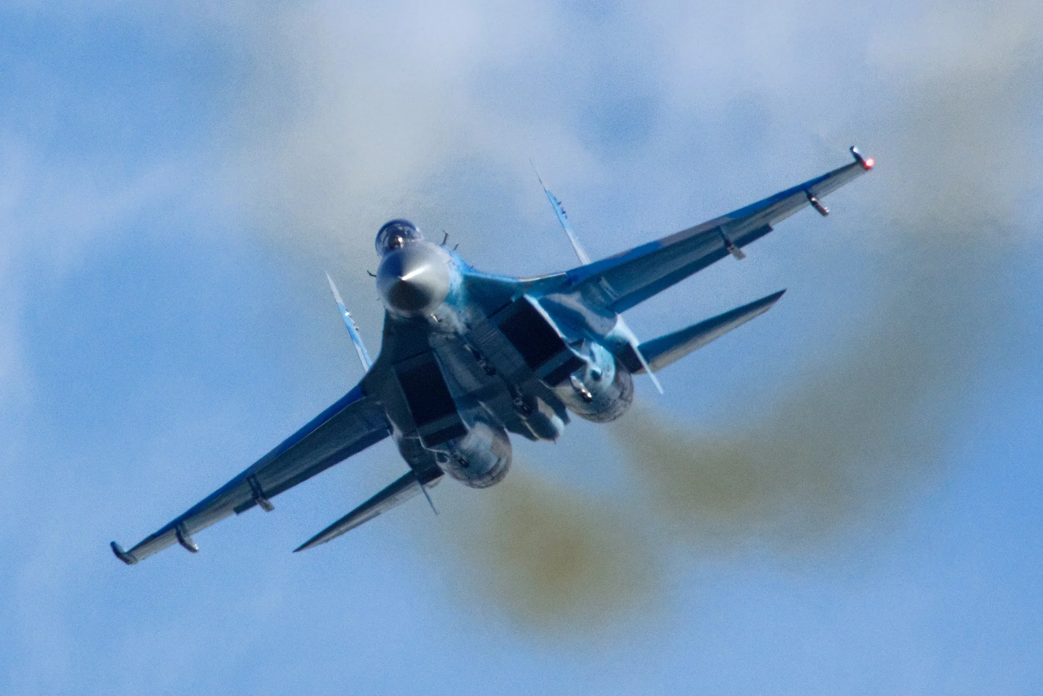 Representative view of Sukhoi Su-27.
