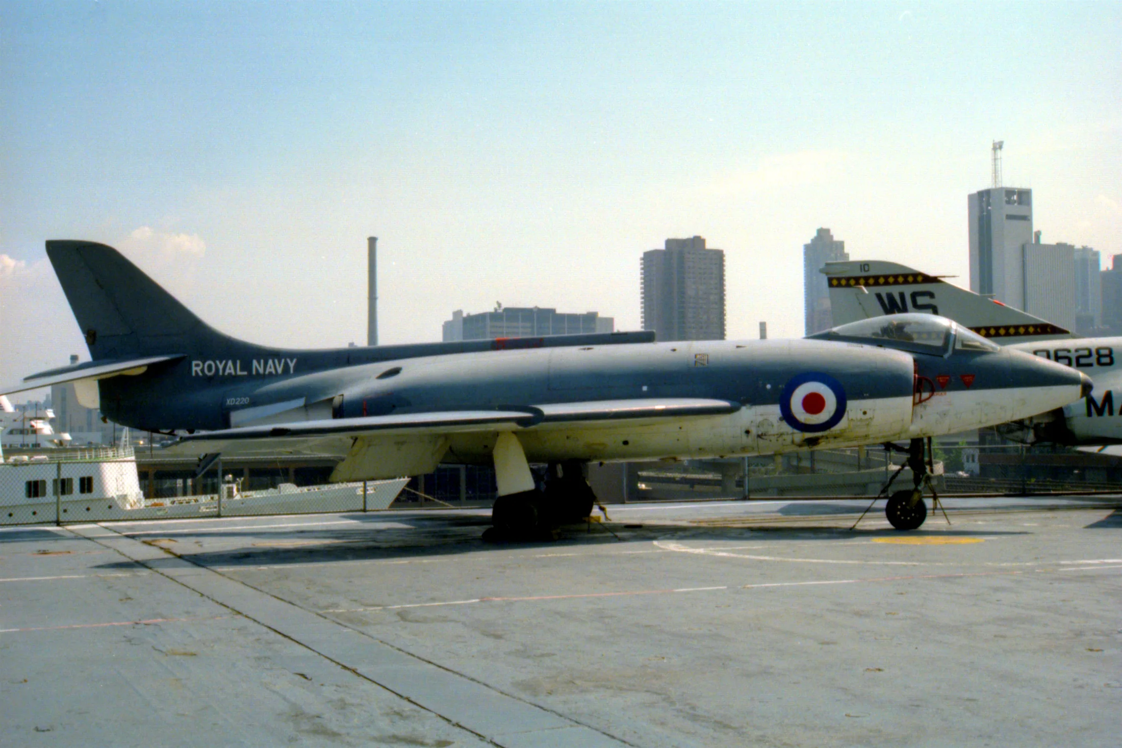 Representative view of Supermarine Scimitar.