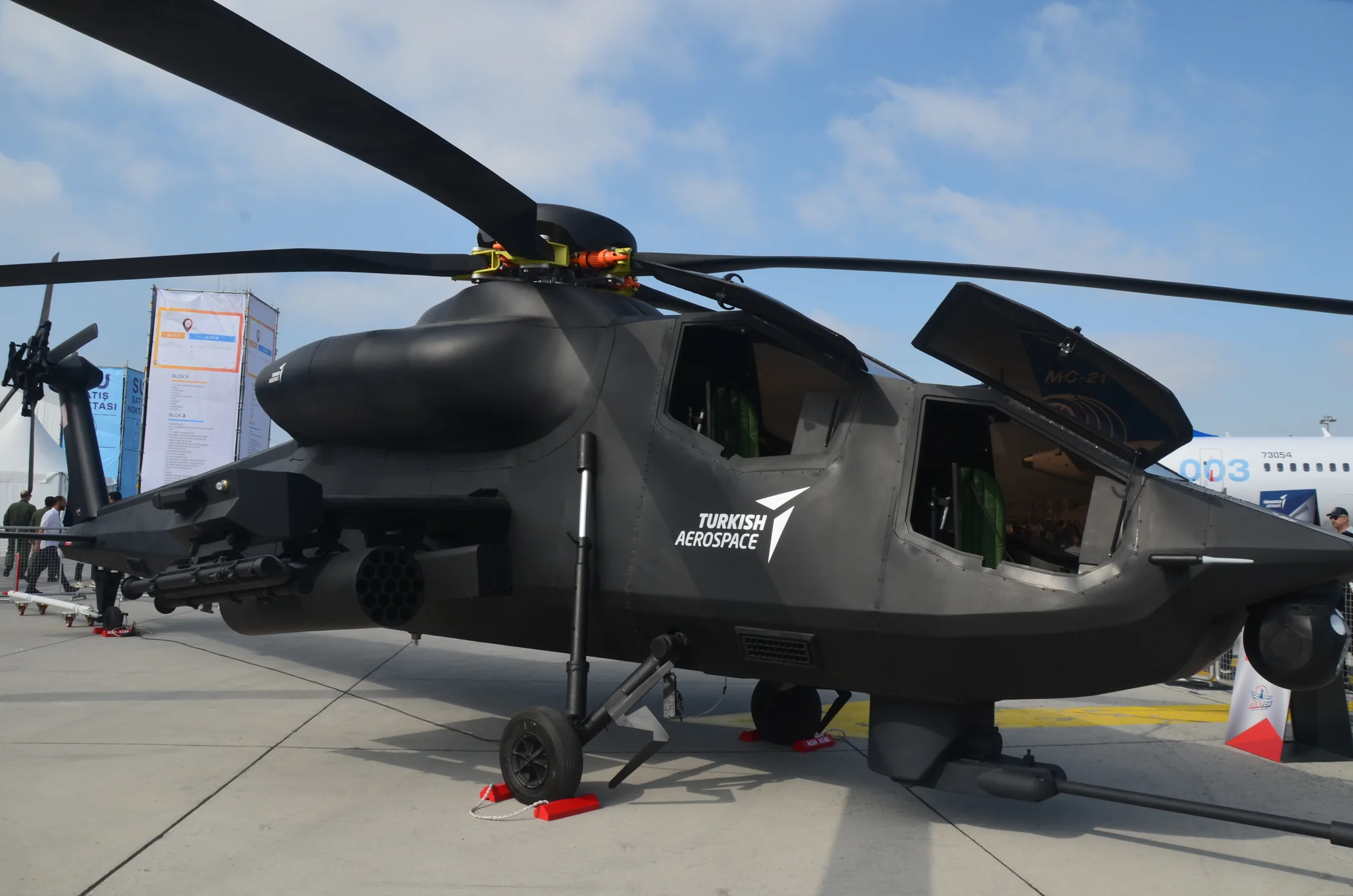Representative view of TAI T929 ATAK II.