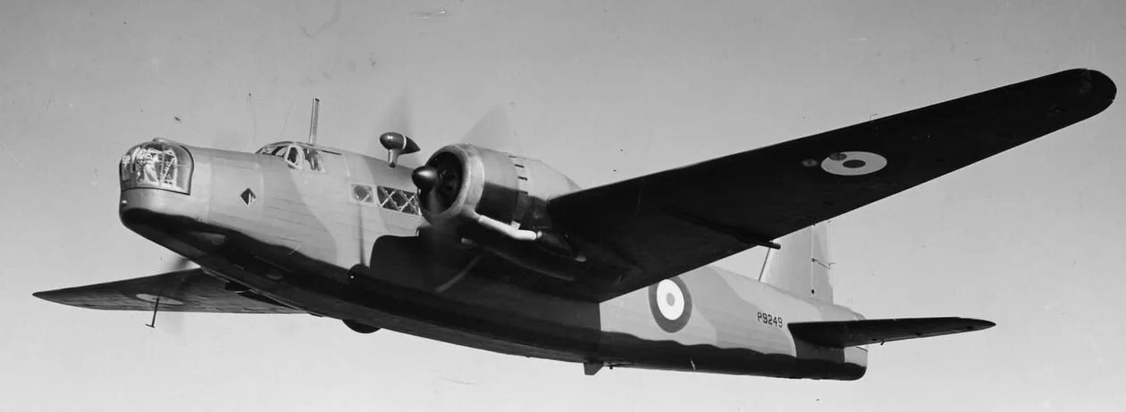 Representative view of Vickers Wellington.