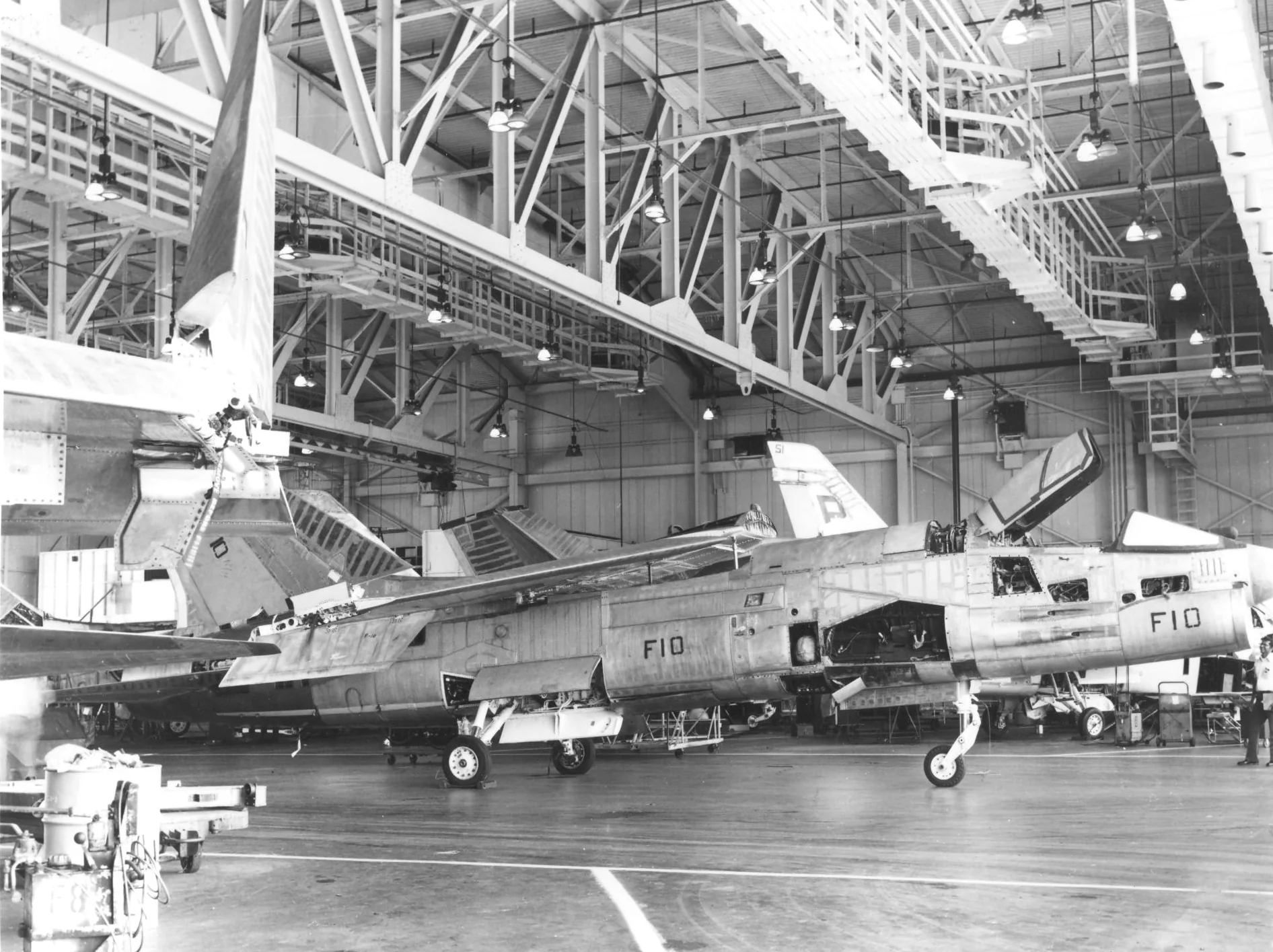 Representative view of Vought F-8 Crusader.