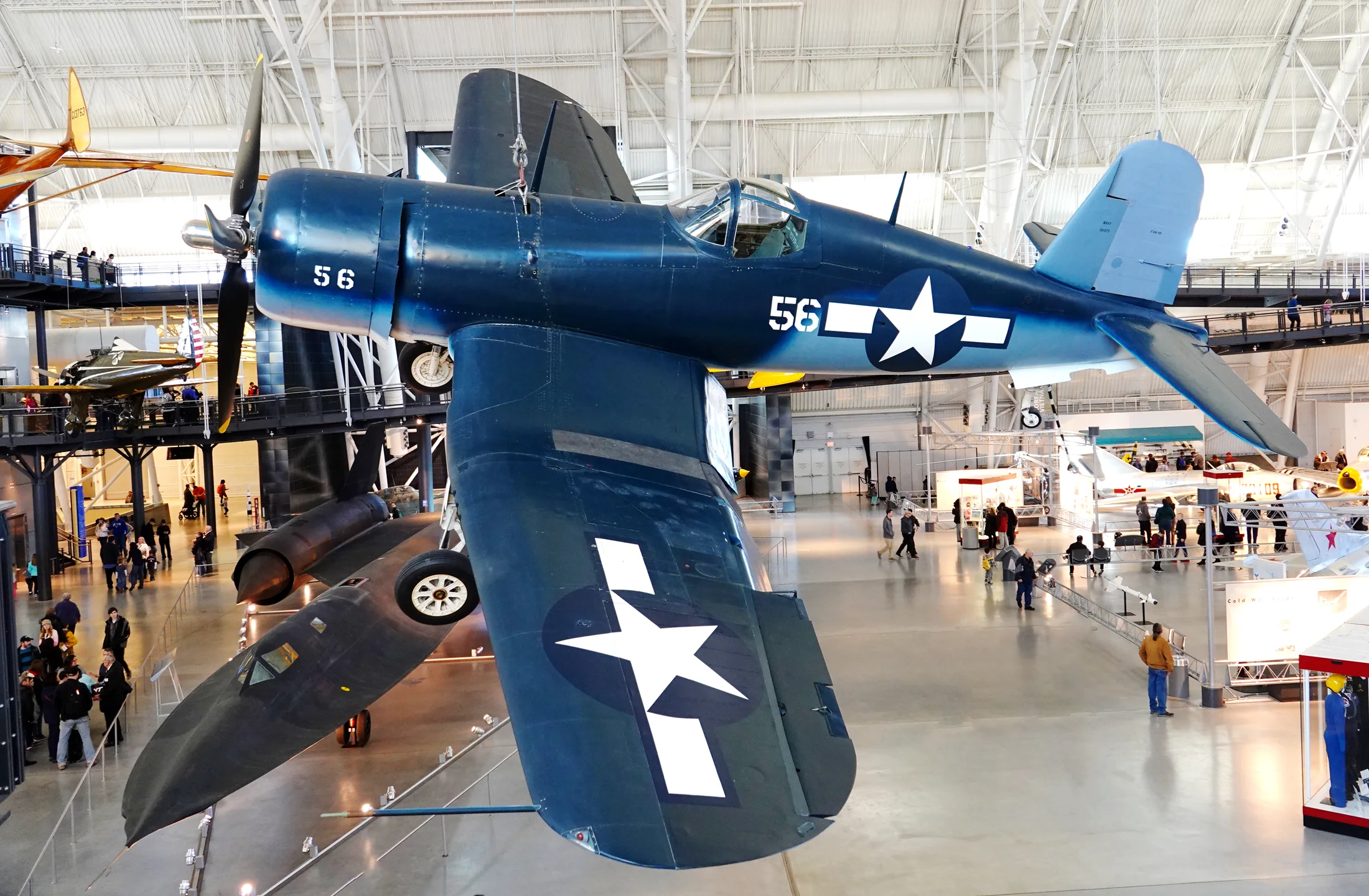 Representative view of Vought F4U Corsair.