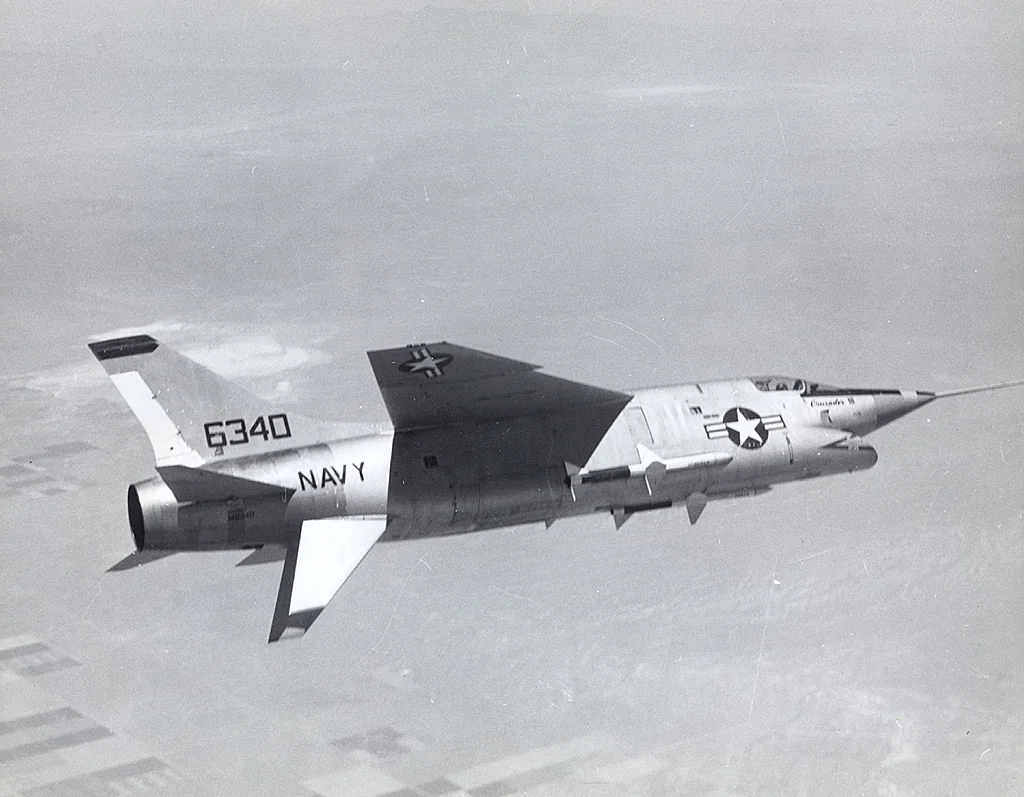 Representative view of Vought XF8U-3 Crusader III.