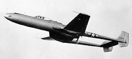 Representative view of Vultee XP-54 Swoose Goose.