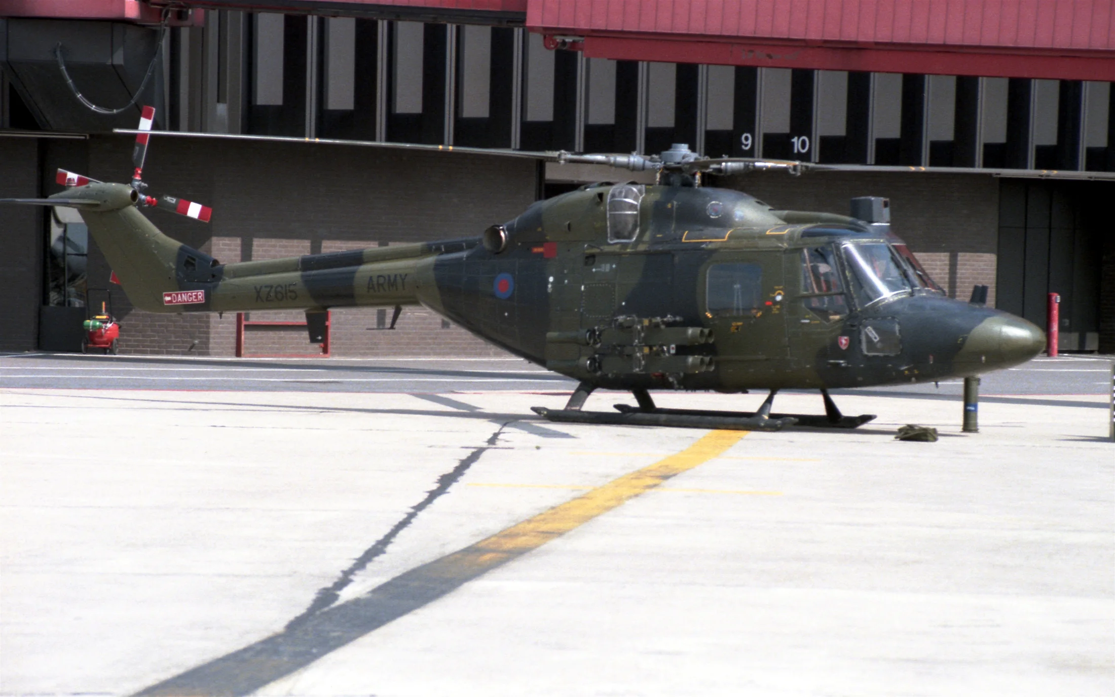 Representative view of Westland Lynx.