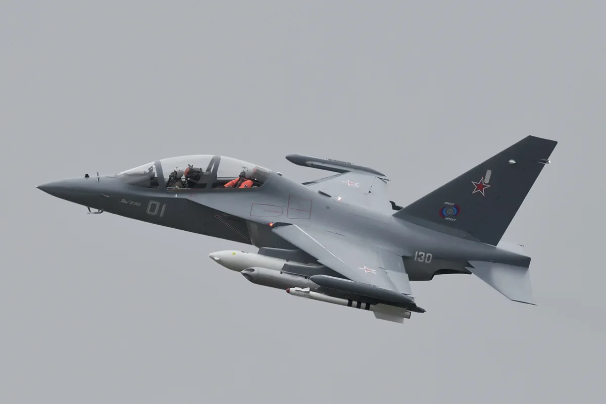 Representative view of Yakovlev Yak-130 armed family.